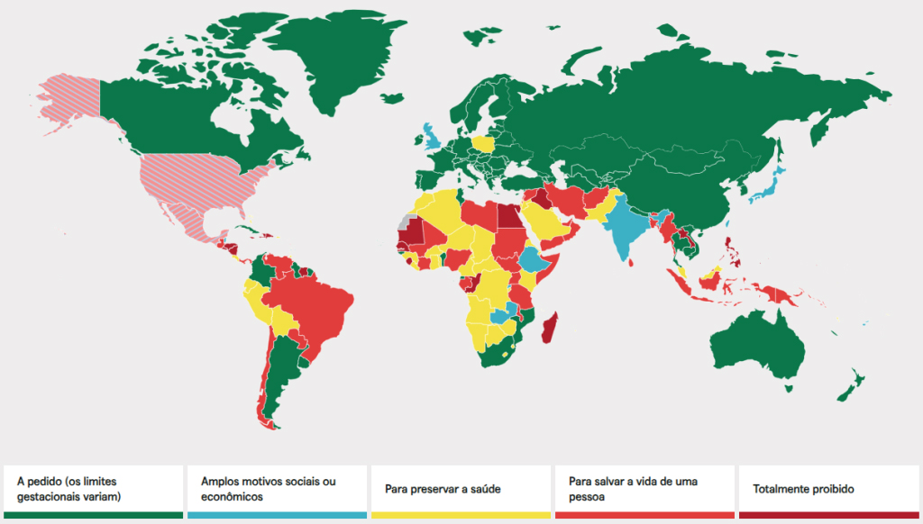 mapa aborto legal