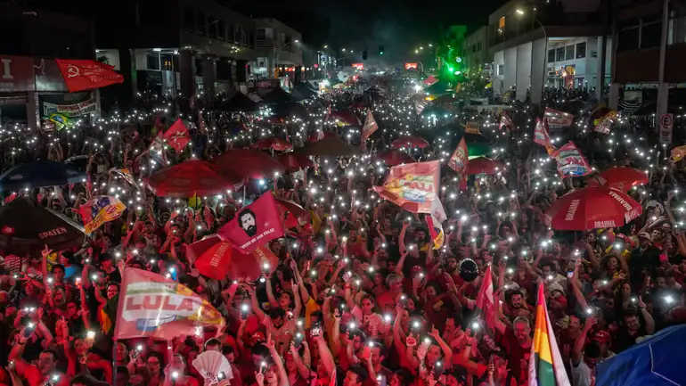 festa eleicao lula brasilia