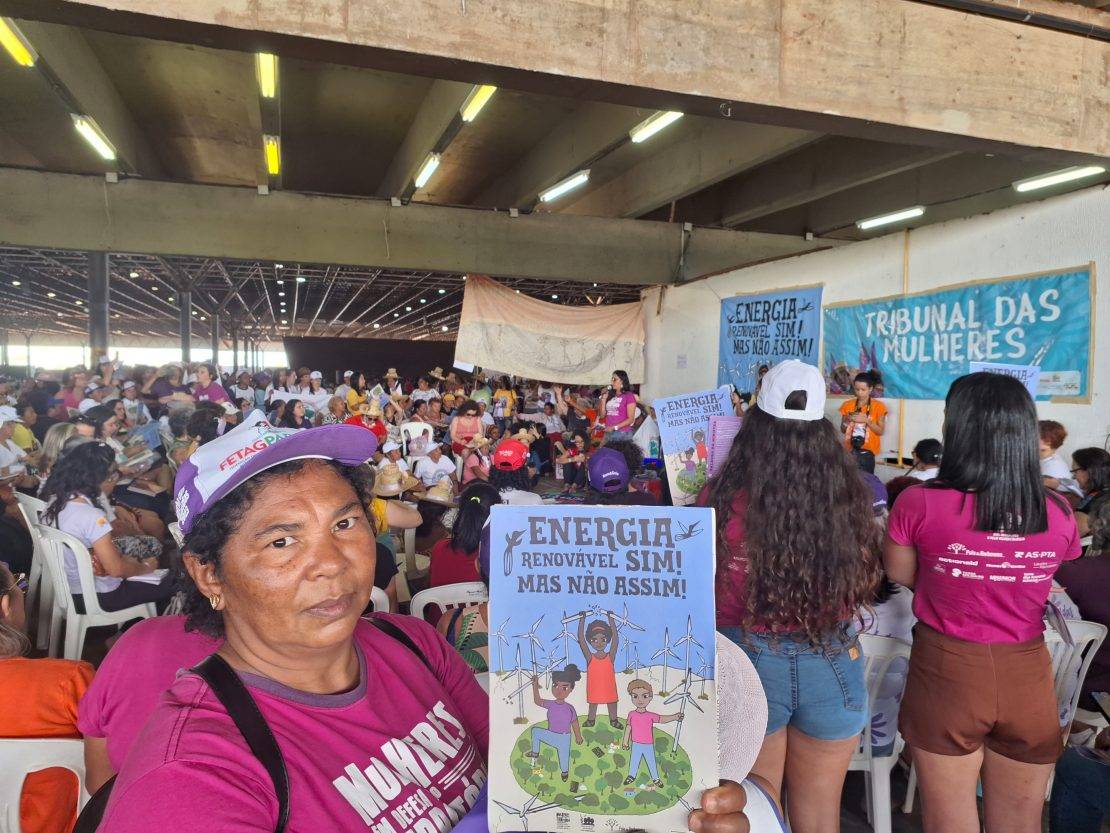 Foto Tribunal das Mulheres na Marcha das Margaridas 2023. Foto: Cris Cavalcanti/AMB.