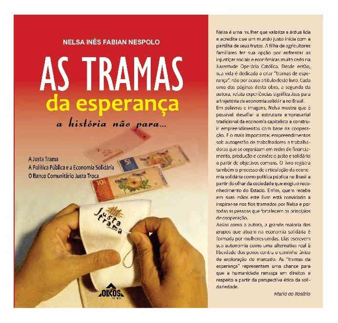 livro tramas esperanca